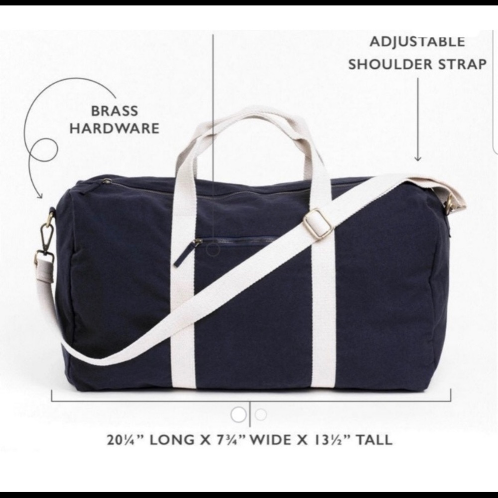 NWT Known supply weekender Bag